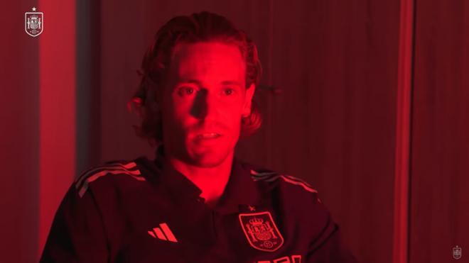 Marcos Llorente desvela sus hábitos en su vuelta a la Selección (captura: SeFutbol).