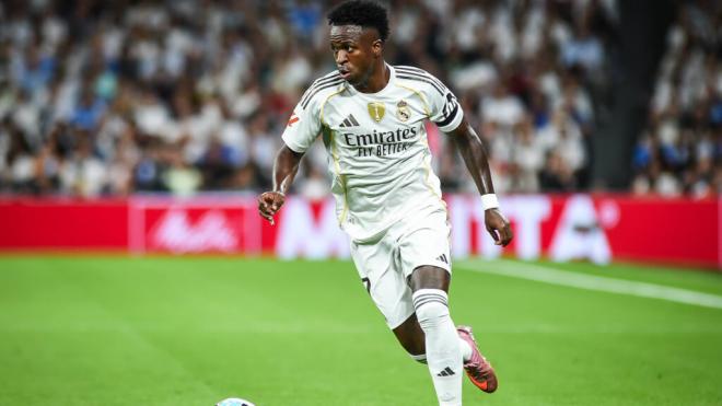 Vinicius jugando con el Real Madrid (Cordon Press)