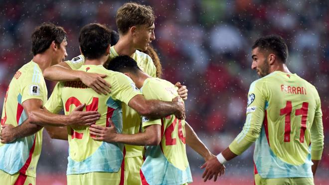 Entrenamiento de la Selección Española antes de viajar a Países Bajos (Foto: RFEF)
