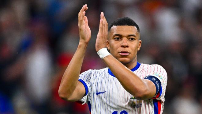 Kylian Mbappé durante un partido con Francia (Fuente: Europa Press)