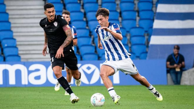 Mikel Rodríguez, jugador de la Real Sociedad B (Foto: LALIGA).