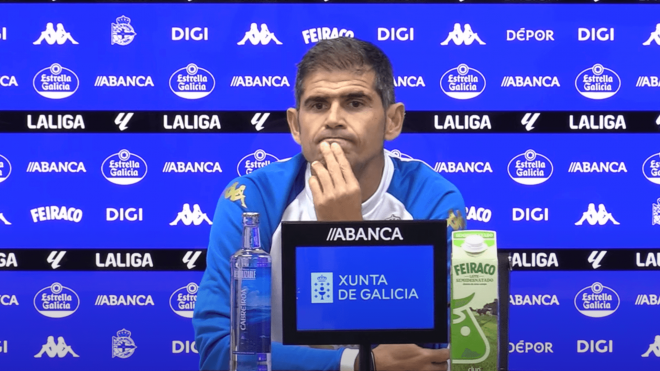 Antonio Hidalgo, en sala de prensa.