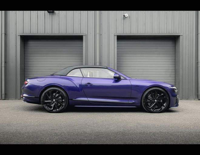 Bentley Continental GTC Speed Violette