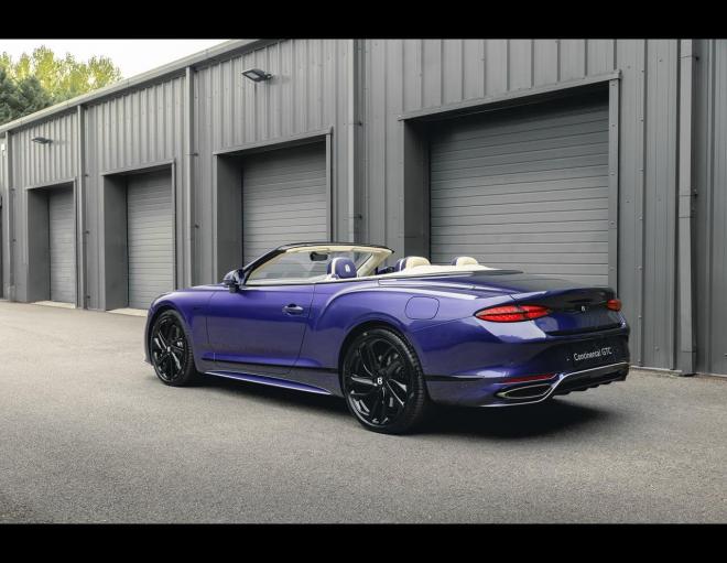 Bentley Continental GTC Speed Violette