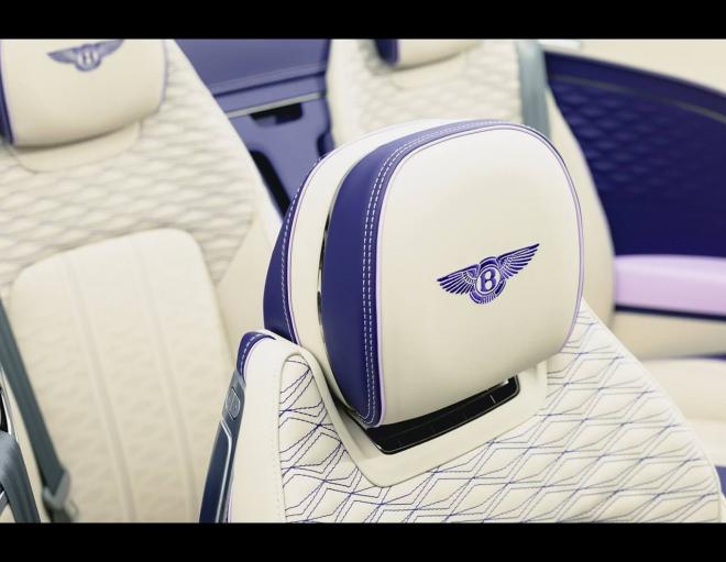 Bentley Continental GTC Speed Violette