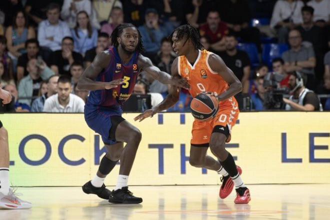 El Barça frena al Valencia Basket con un esfuerzo titánico (108-102)