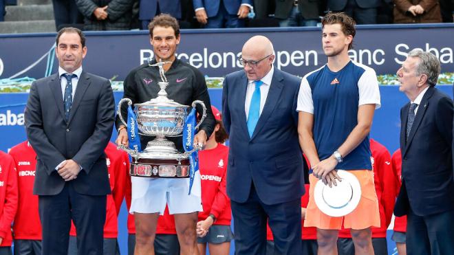 Dominic Thiem cayó en las dos finales de Roland Garros con Rafa Nadal (Cordon Press).