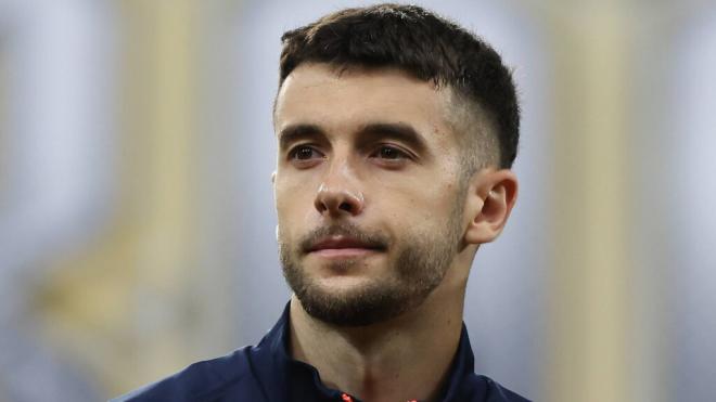 Joan García en un partido con el Barça (Cordon Press)
