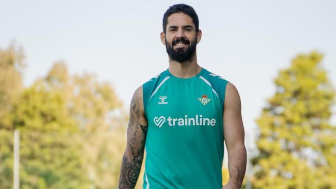 Isco Alarcón, en la sesión del viernes (Foto: RBB).