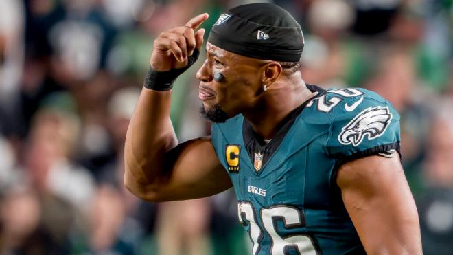 Saquon Barkley, running back de los Philadelphia Eagles (Foto: Cordon Press)