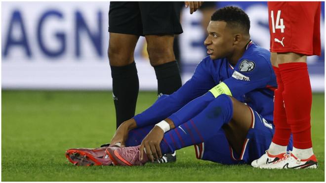 Kylian Mbappé se marcha 