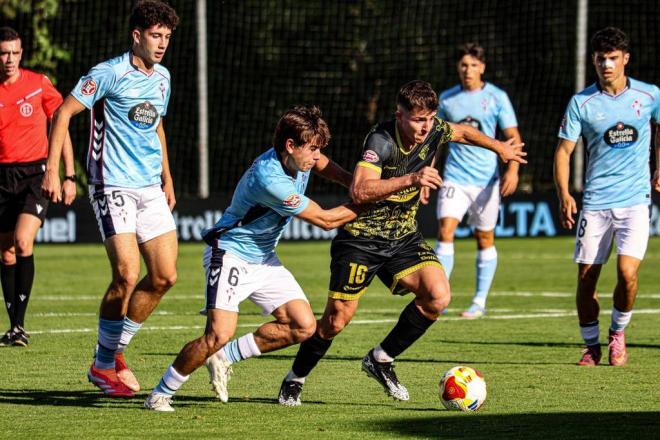 Pablo Meixús en Barreiro (Foto: Ourense CF).