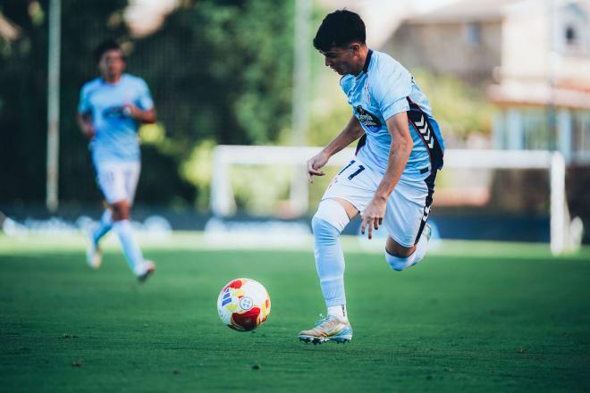Ángel Arcos en Barreiro (Foto: Celta).