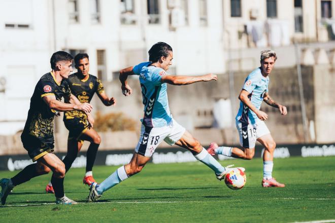 Joel López en Barreiro (Foto: Celta).