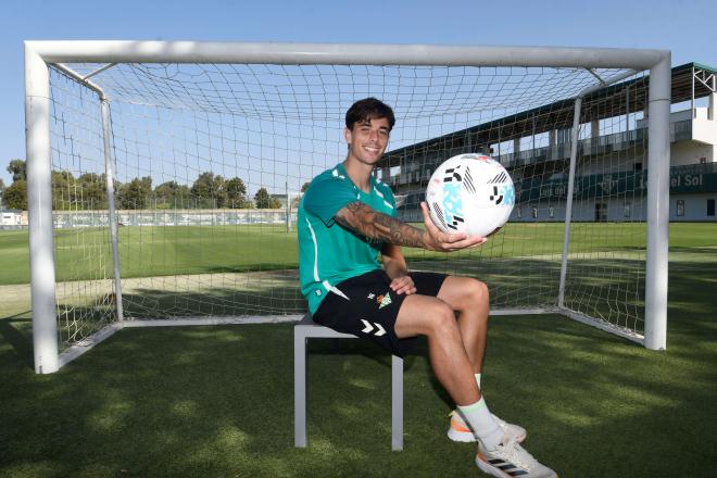 Valentín Gómez, en su entrevista para ElDesmarque (Foto: Kiko Hurtado)