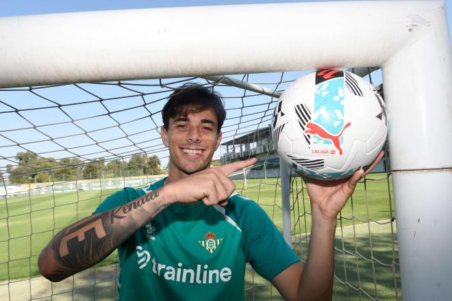Valentín Gómez, en su entrevista para ElDesmarque (Foto: Kiko Hurtado)