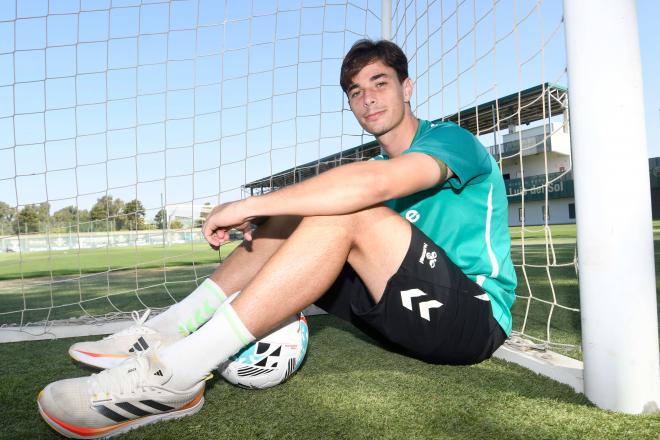 Valentín Gómez, en su entrevista para ElDesmarque (Foto: Kiko Hurtado)