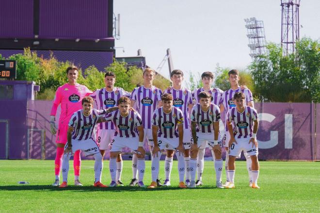 Once del Promesas ante el CD Lealtad (Foto: Real Valladolid).