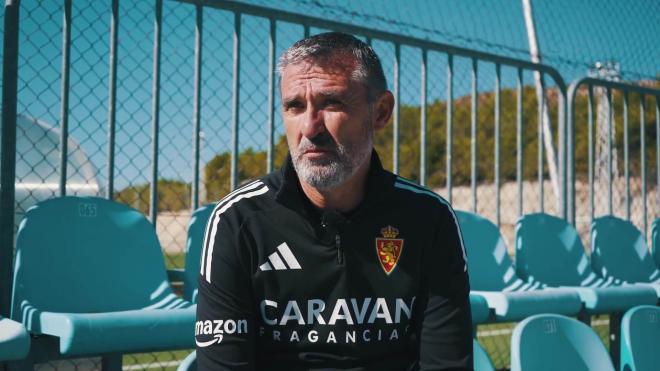 Emilio Larraz, nuevo entrenador del primer equipo (Imagen: Real Zaragoza).