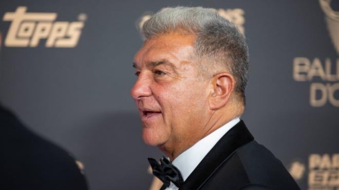 Joan Laporta en la gala del Balón de Oro 2025 (Cordon Press)