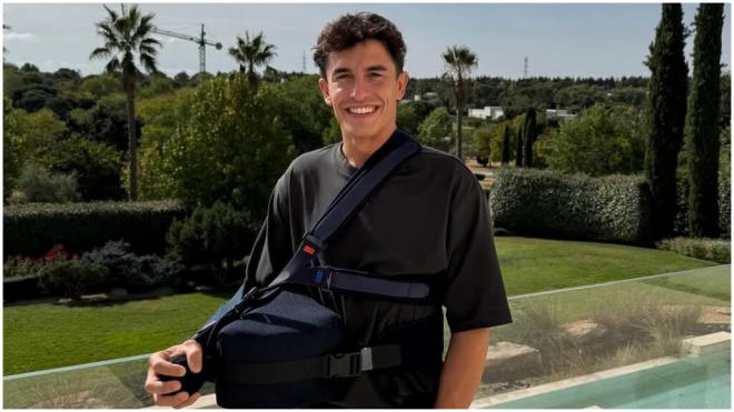 Marc Márquez ha lanzado un mensaje a redes tras su operación (foto: Marc Marquez Instagram).