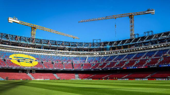 Las obras del Camp Nou (Cordon Press)
