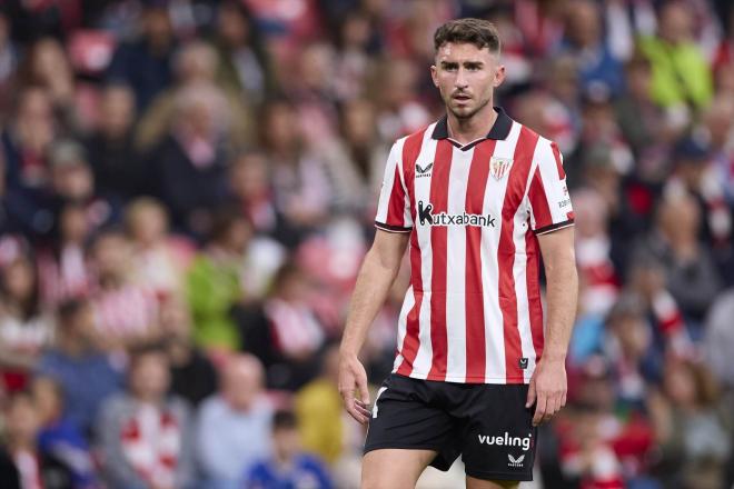 Aymeric Laporte, en un partido del Athletic (FOTO: Europa Press).