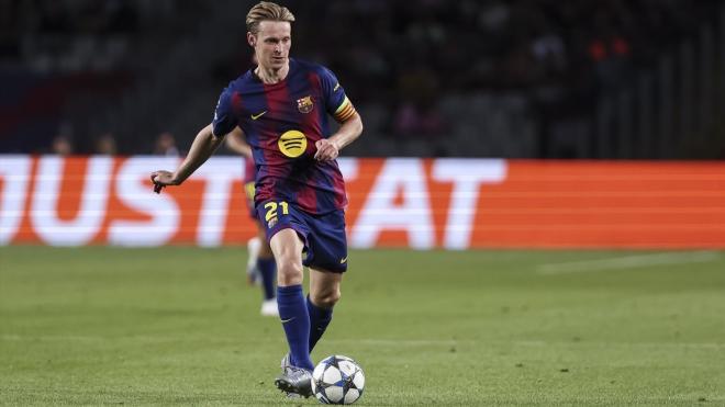 Frenkie de Jong, en un partido esta temporada (Foto: Europa Press).