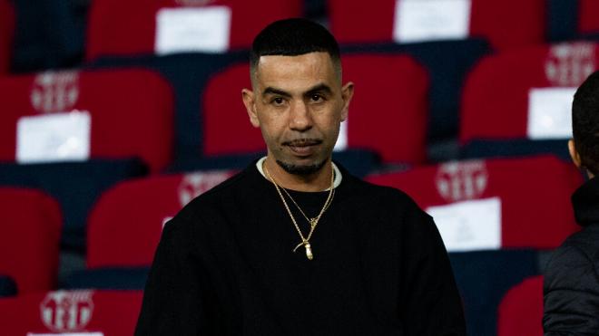 Mounir Nasraoui, en un partido del Barça (Cordon Press)