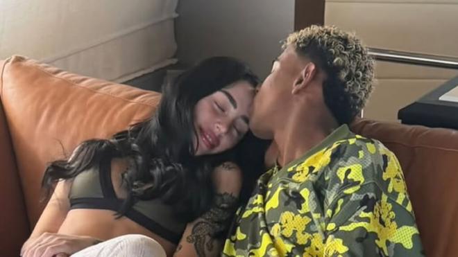 Nicki Nicole y Lamine Yamal en redes (Instagram: @lamineyamal)