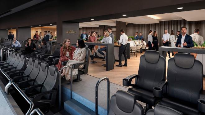 Nou Mestalla, zonas VIP de Hospitality