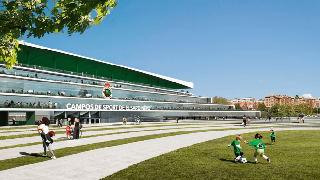 Proyecto de remodelación de El Sardinero (Foto: Racing).