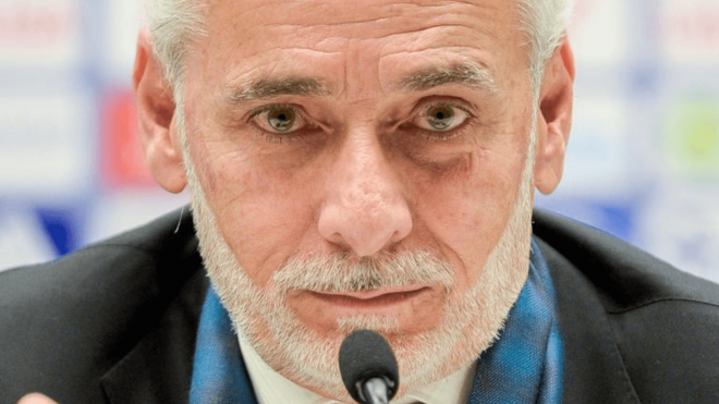 Jesús Martínez, en sala de prensa (Foto: RO).