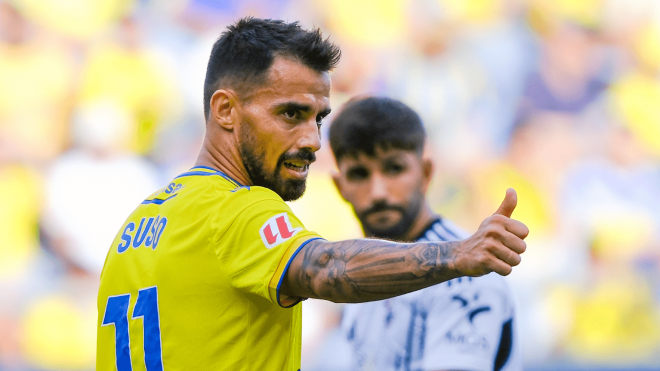 Suso, en un partido del Cádiz (Foto: LaLiga).