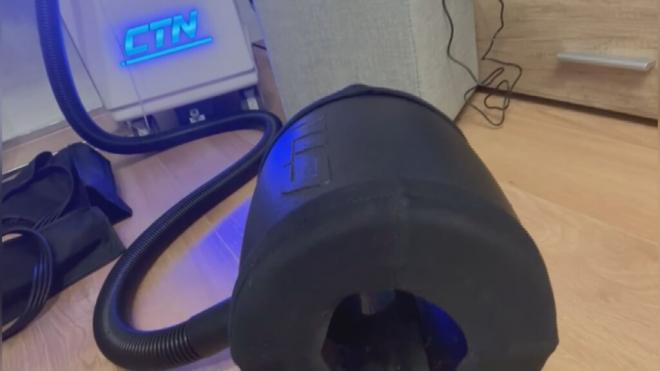 Accesorio para rodilla de la máquina de crioterapia para prevenir lesiones