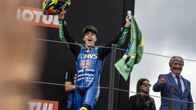 Diogo Moreira, esta temporada en Moto2 (Foto: MotoGP).