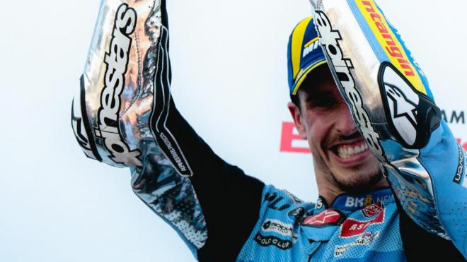 Álex Márquez, en Indonesia (Foto: @alexmarquez73).