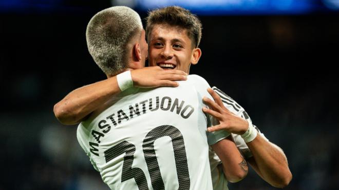 Franco Mastantuono y Arda Güler dan el triunfo al Real Madrid sobre el Barcelona en el Golden Boy