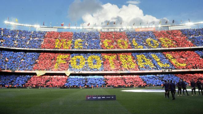 La grada del Camp Nou (Cordon Press)