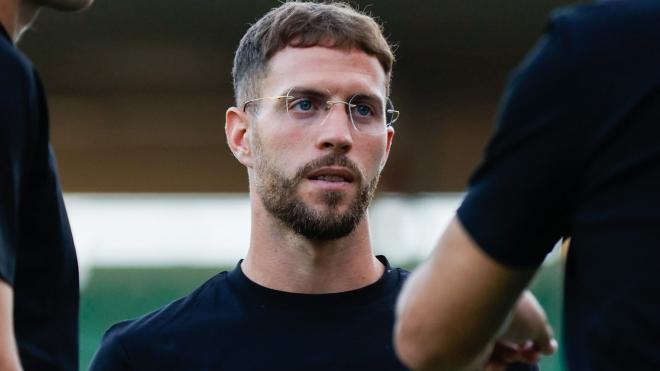 Iván Calero, jugador de la Cultural Leonesa (Foto: LALIGA).