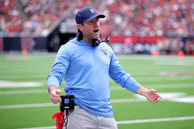 Brian Callahan, en un partido de los Tennessee Titans (Foto: Cordon Press)