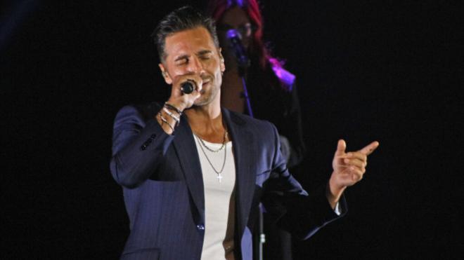 David Bustamante dando un concierto (Foto: Europa Press)