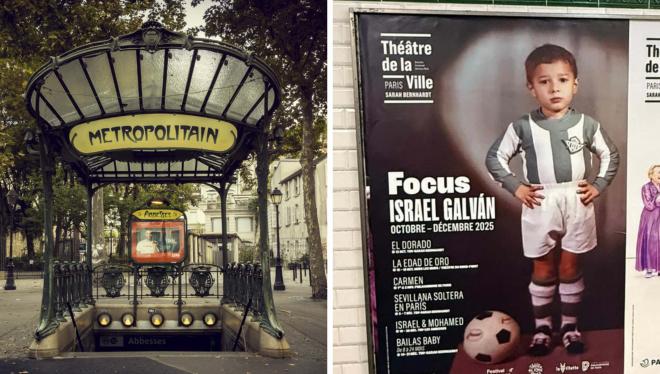 El Real Betis se cuela en el Metro de París