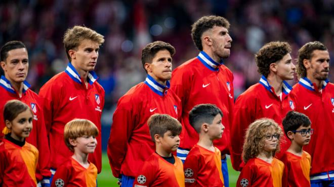 Plantilla del Atlético de Madrid (Cordon Press)