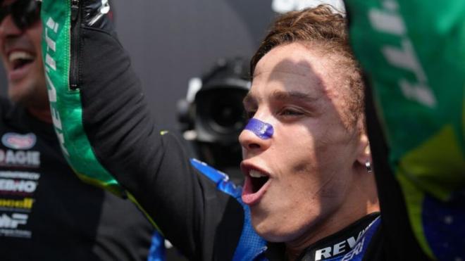 Diogo Moreira, en Moto2 (Foto: MotoGP).