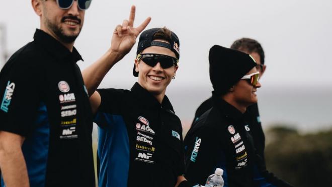 Diogo Moreira, en Phillip Island (Foto: @diogomoreira_10).