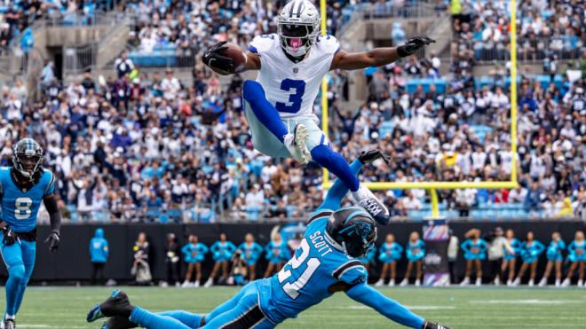 George Pickens en un partido de los Dallas Cowboys (Foto: Cordon Press)