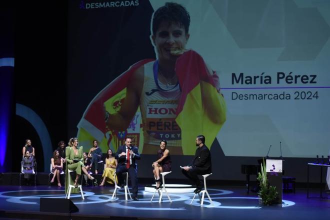 María Pérez, en la III Gala Desmarcadas 2025 (Foto: Kiko Hurtado).