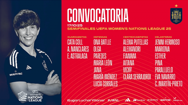 Convocatoria de Sonia Bermúdez