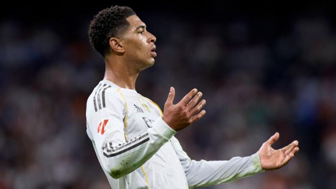 Jude Bellingham espera volver a coger un buen nivel en el Real Madrid para el Clásico (foto: Cordo